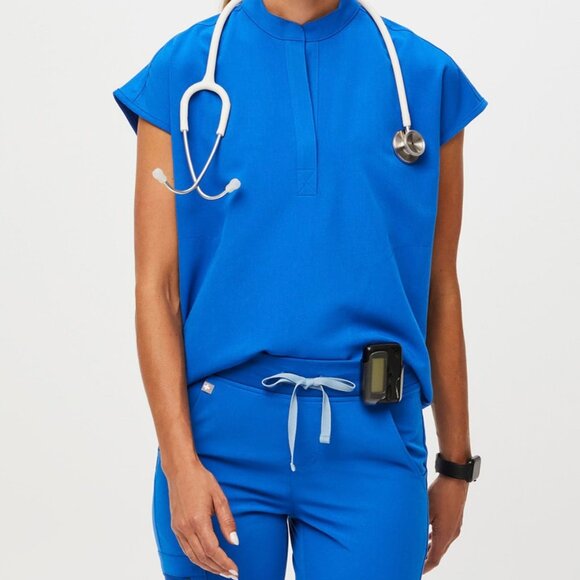 Figs Scrub Set-Royal Blue-XXS - Picture 1 of 7